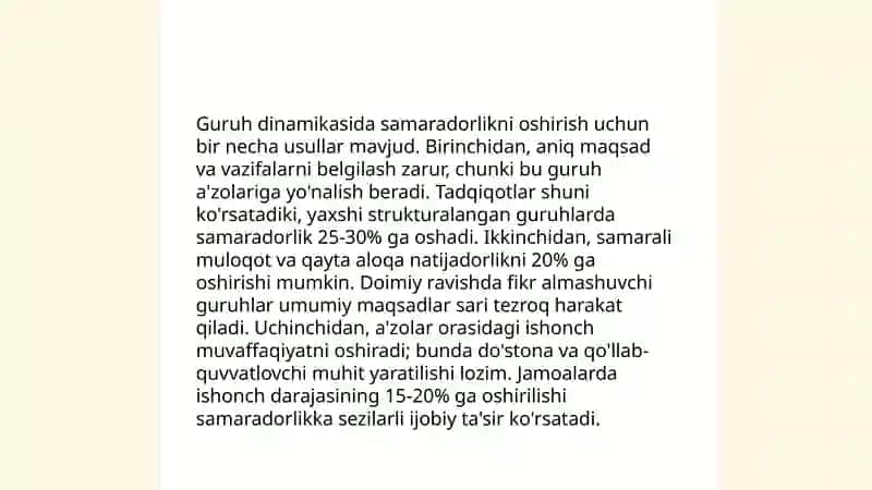 Kasbiy hayotda yetuklikka erishish jarayoni 4
