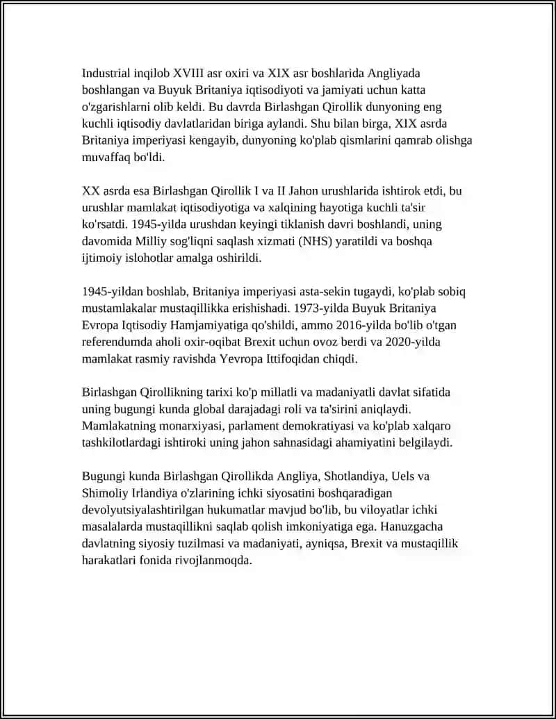 UNITED KINGDOM 4