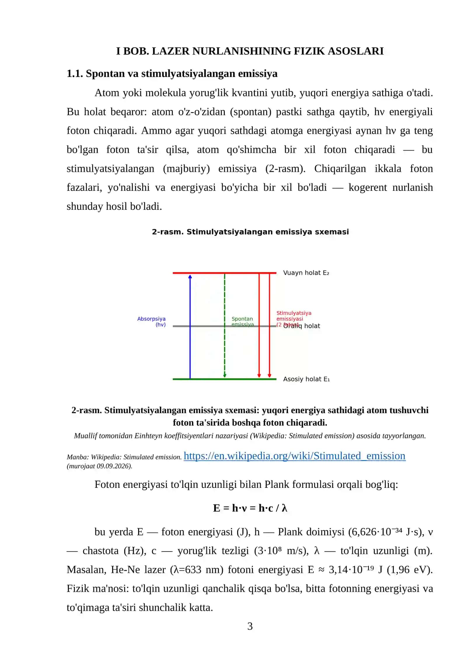 MUSTAQIL ISH LAZER TEXNOLOGIYALARI VA ULARNING TIBBIYOTDA QO'LLANISHI 4