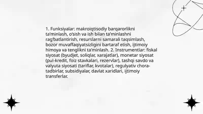 Iqtisodiy siyosatning nazariy asoslari 4