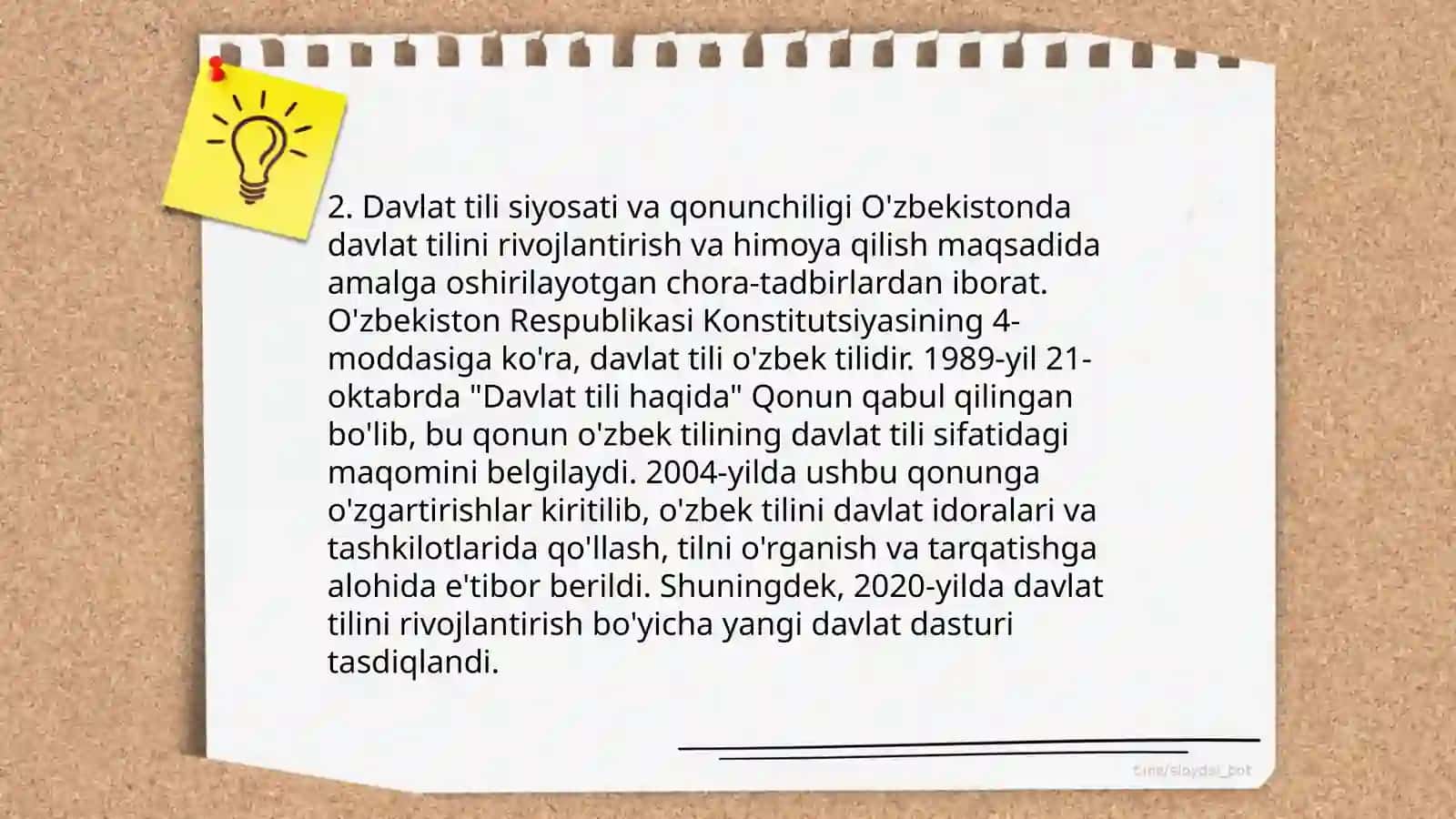 Davlat tilida ish yuritish fanining maqsad va vazifalari 4