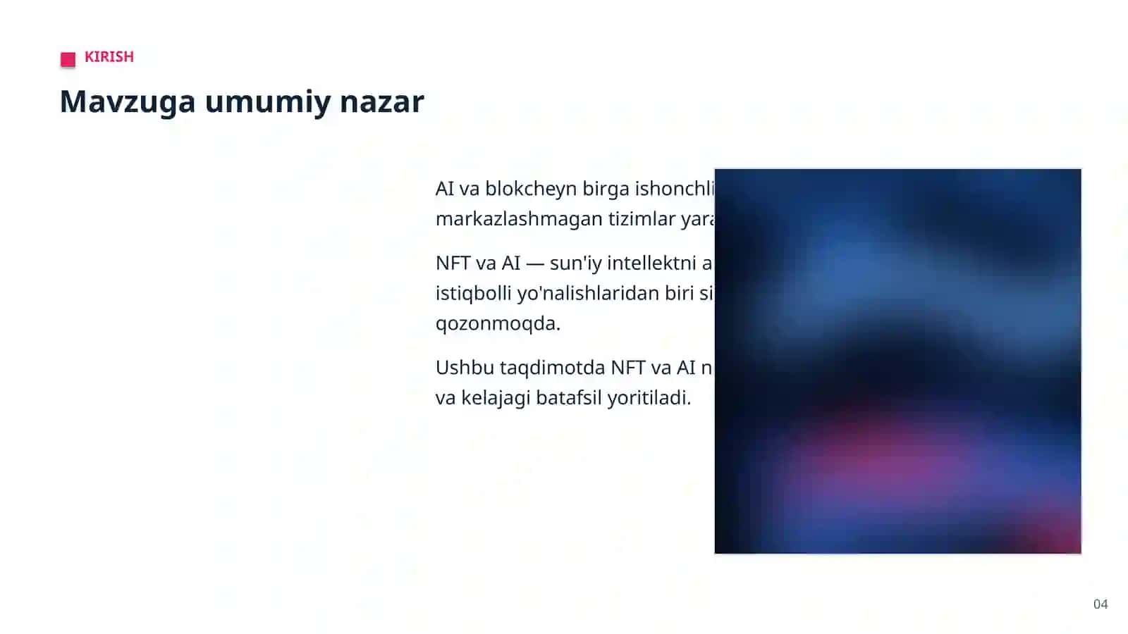 AI VA BLOKCHEYN 4