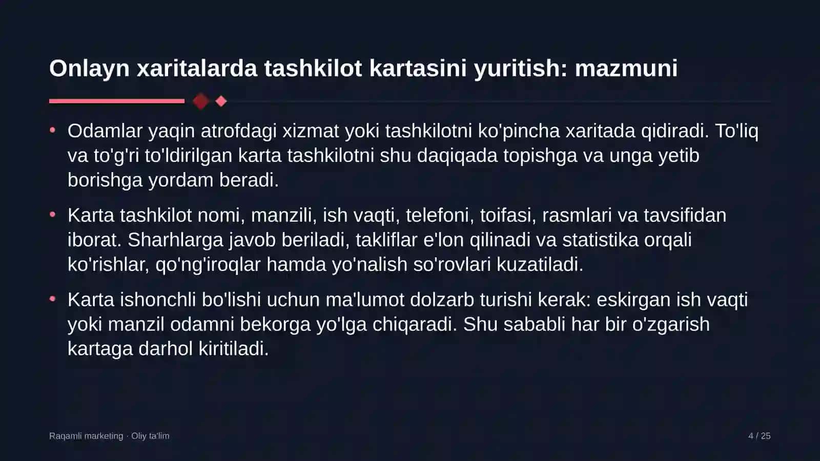 valyuta ayirboshlash shoxobchalarida onlayn xaritalarda biznes kartasini yuritish 5283 4