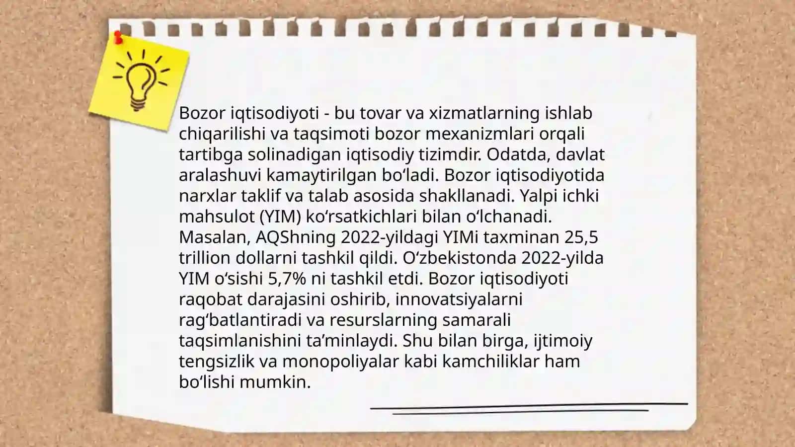 Iqtisodiy tizimlar (bir davlat misolida) Sohibova Sarvinoz 4