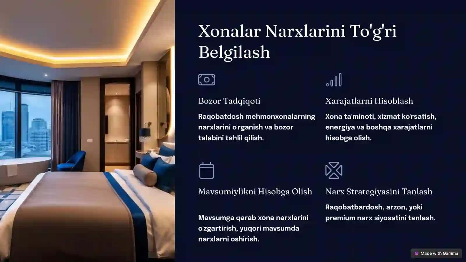 Mehmonxona Xo'jaligining Xarajatlarini Rejalashtirish 4