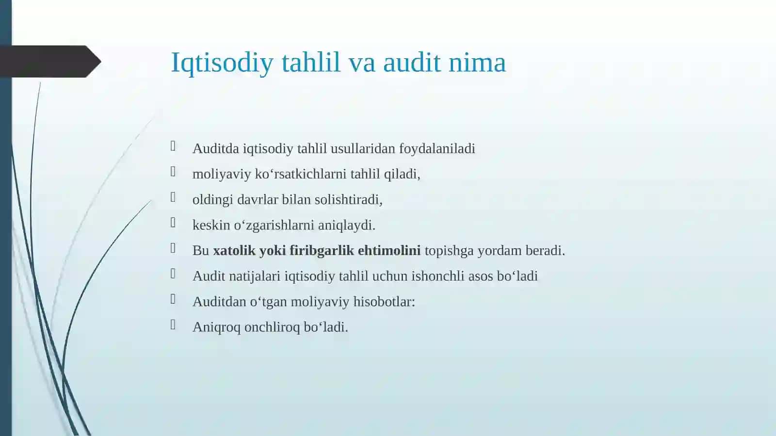 Iqtisodiy Tahlil va Audit 4