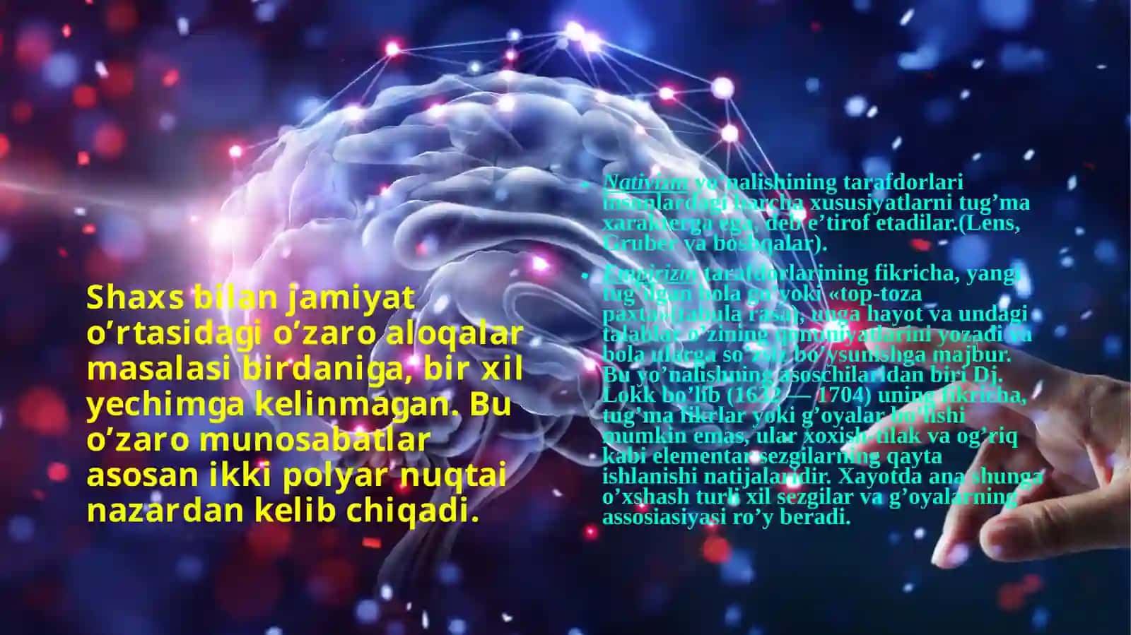 Shaxs faoliyat 4