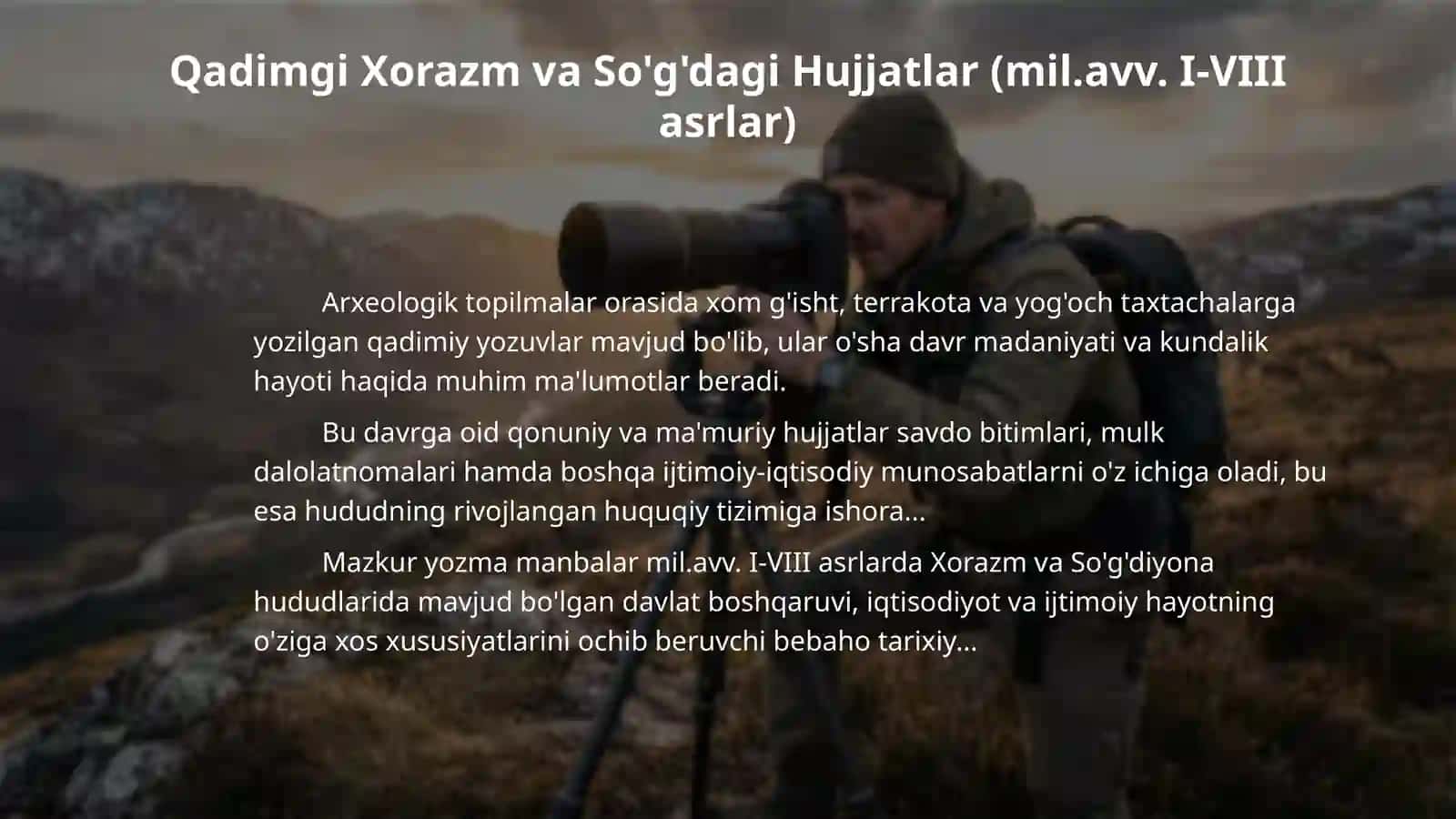 O'zbekistonda hujjatchilik tarixi 4