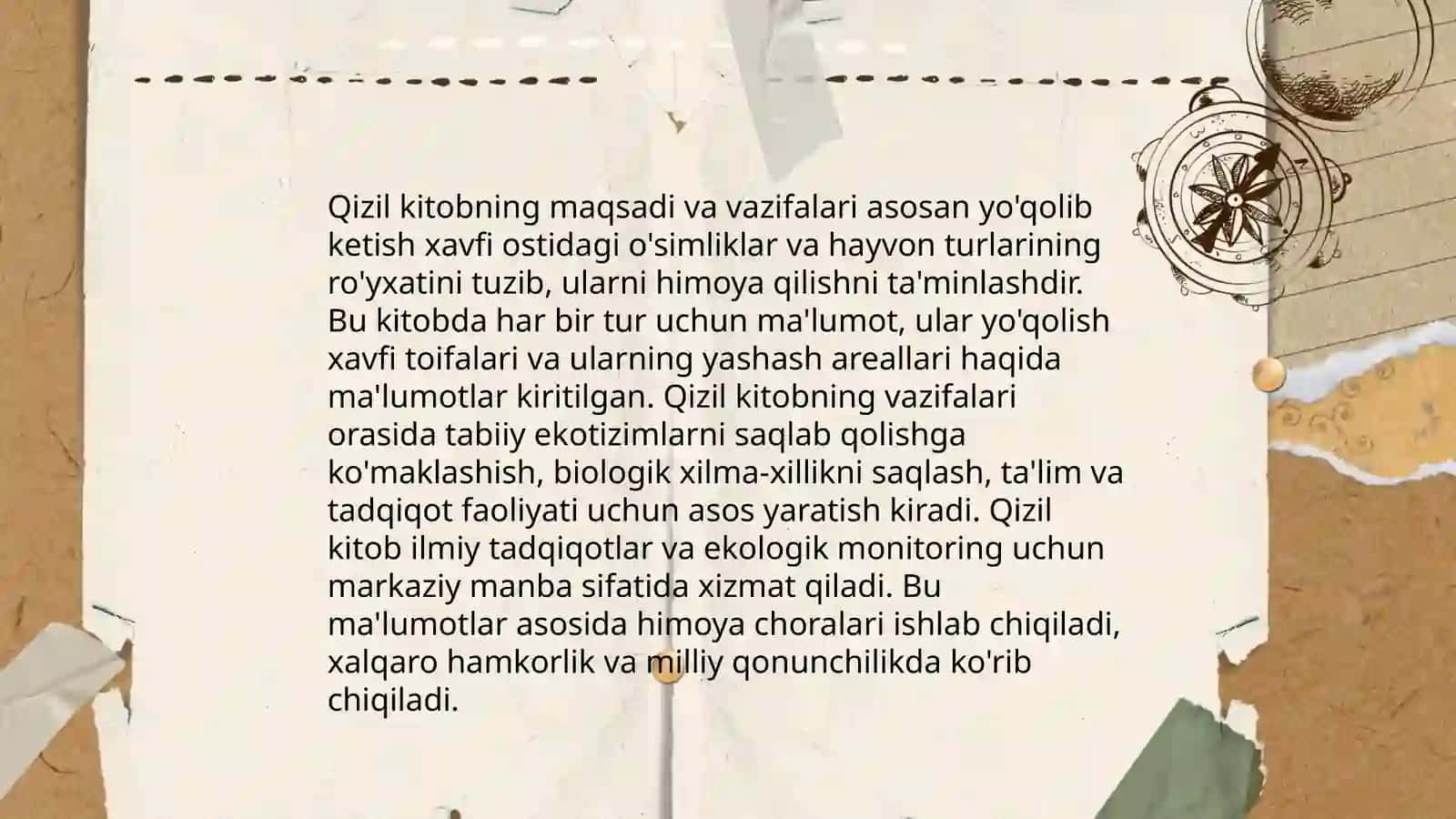 "Qizil kitob" va uning atrof-muhitni muhofaza qilishdagi ahamiyati 4