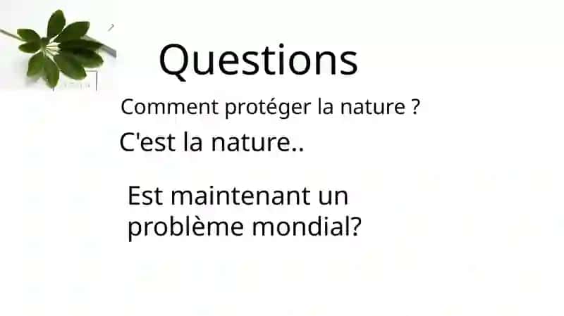 Problémes de l'environnement 4