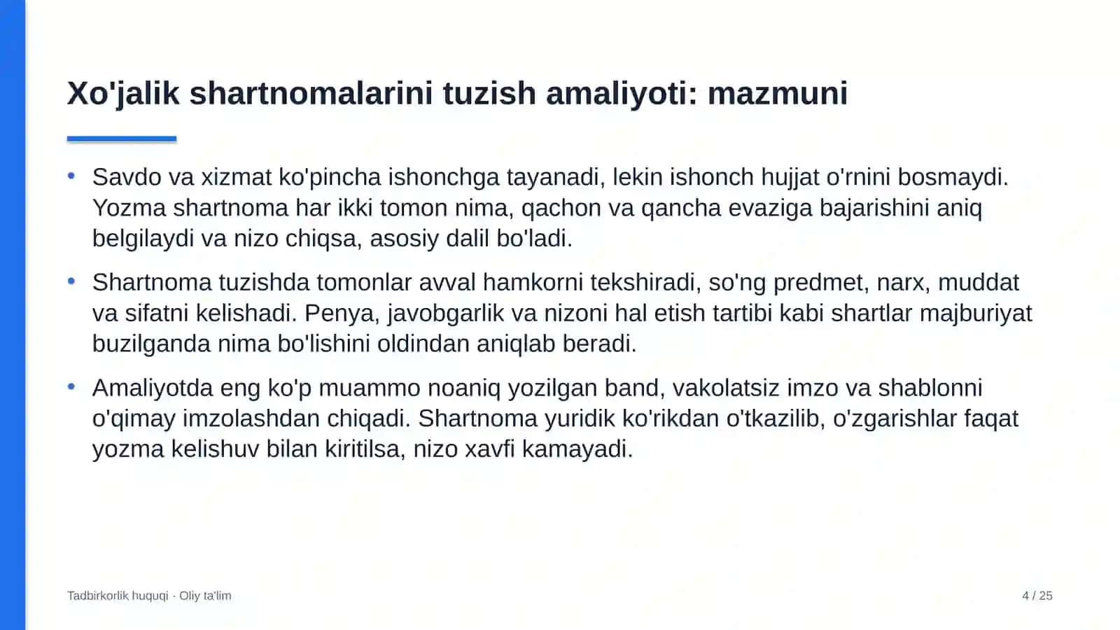 atom energetikasida xo'jalik shartnomalarini tuzish amaliyoti 3886 4