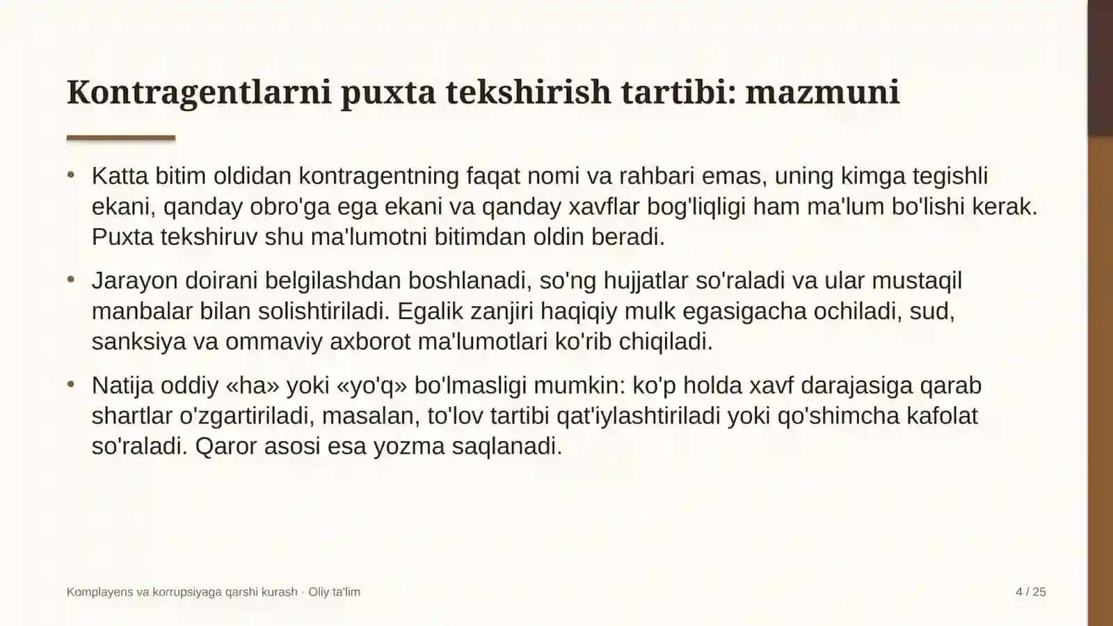 chinni fayans sanoatida kontragentlarni puxta tekshirish tartibi 9375 4