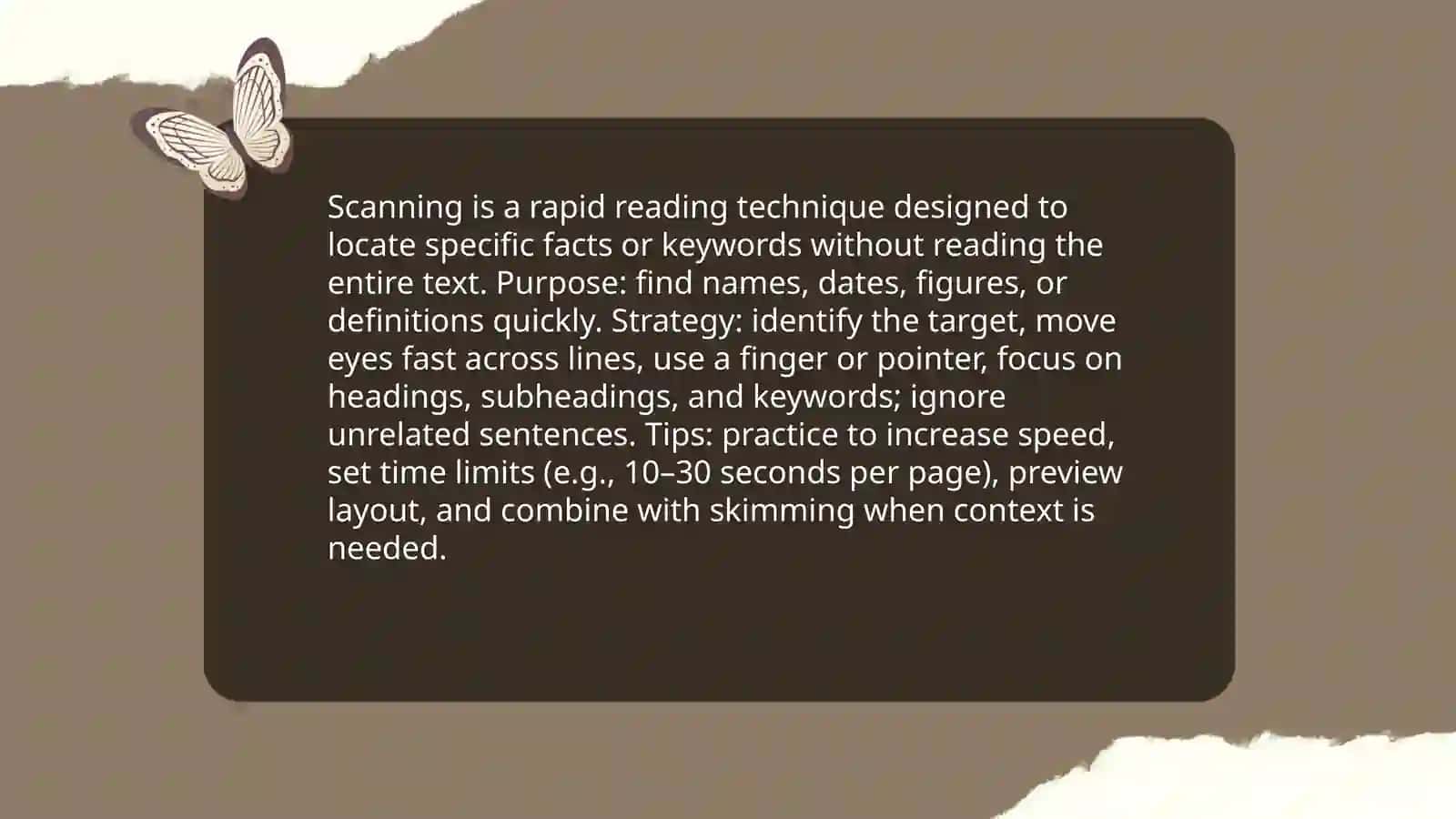 Reading types 4