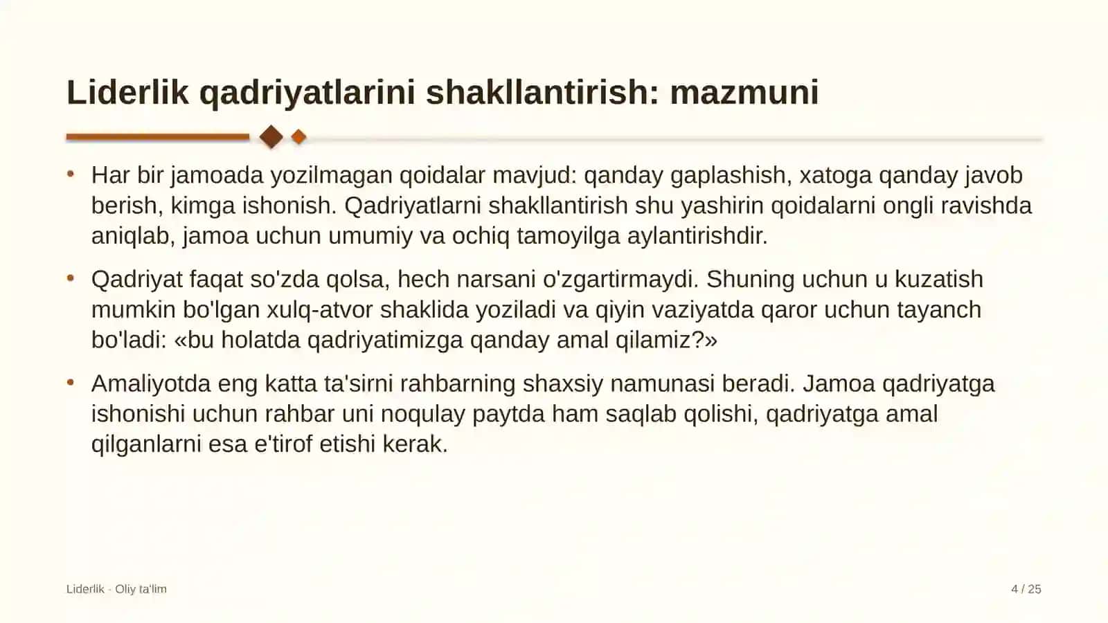 sanoatda liderlik qadriyatlarini shakllantirish 1428 4
