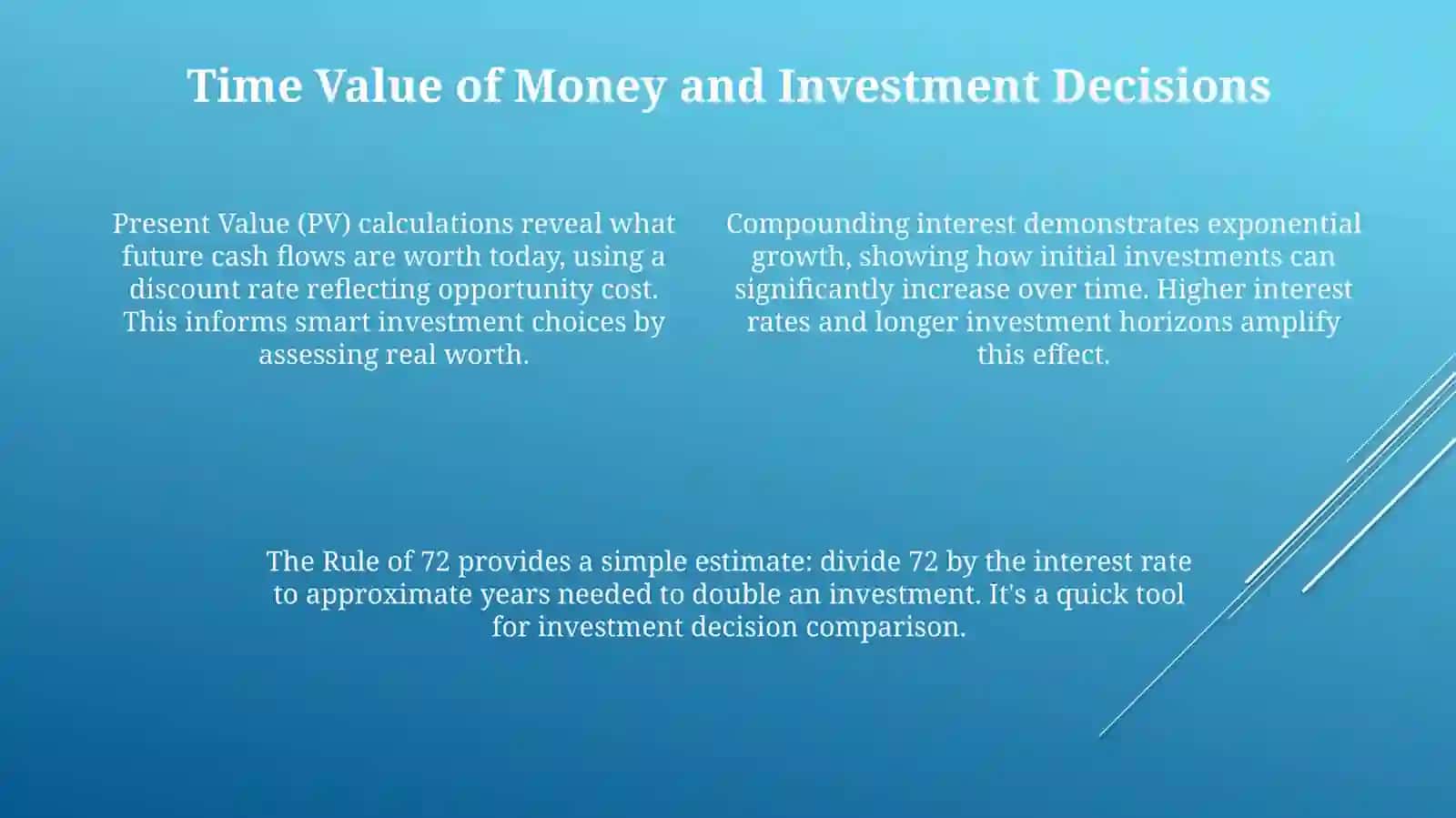 Keyconseptsof financial management 4