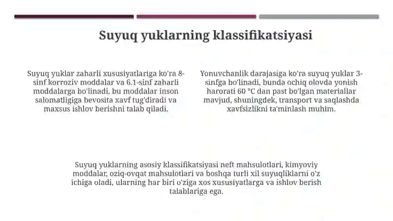 Uymа vа to‘kmа yuklаrning tаsnifi 4