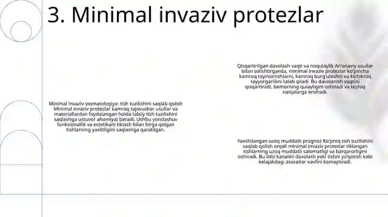 Tish Qattiq To’Qimasini Charhlashning Minimal Invaziv Usullari 4