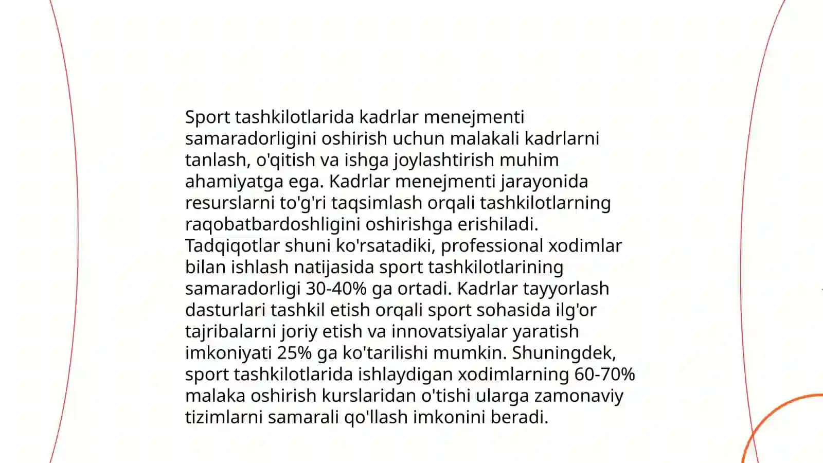 Jismoniy tarbiya va sport sohasida mehnat resurslarini boshqarish 4
