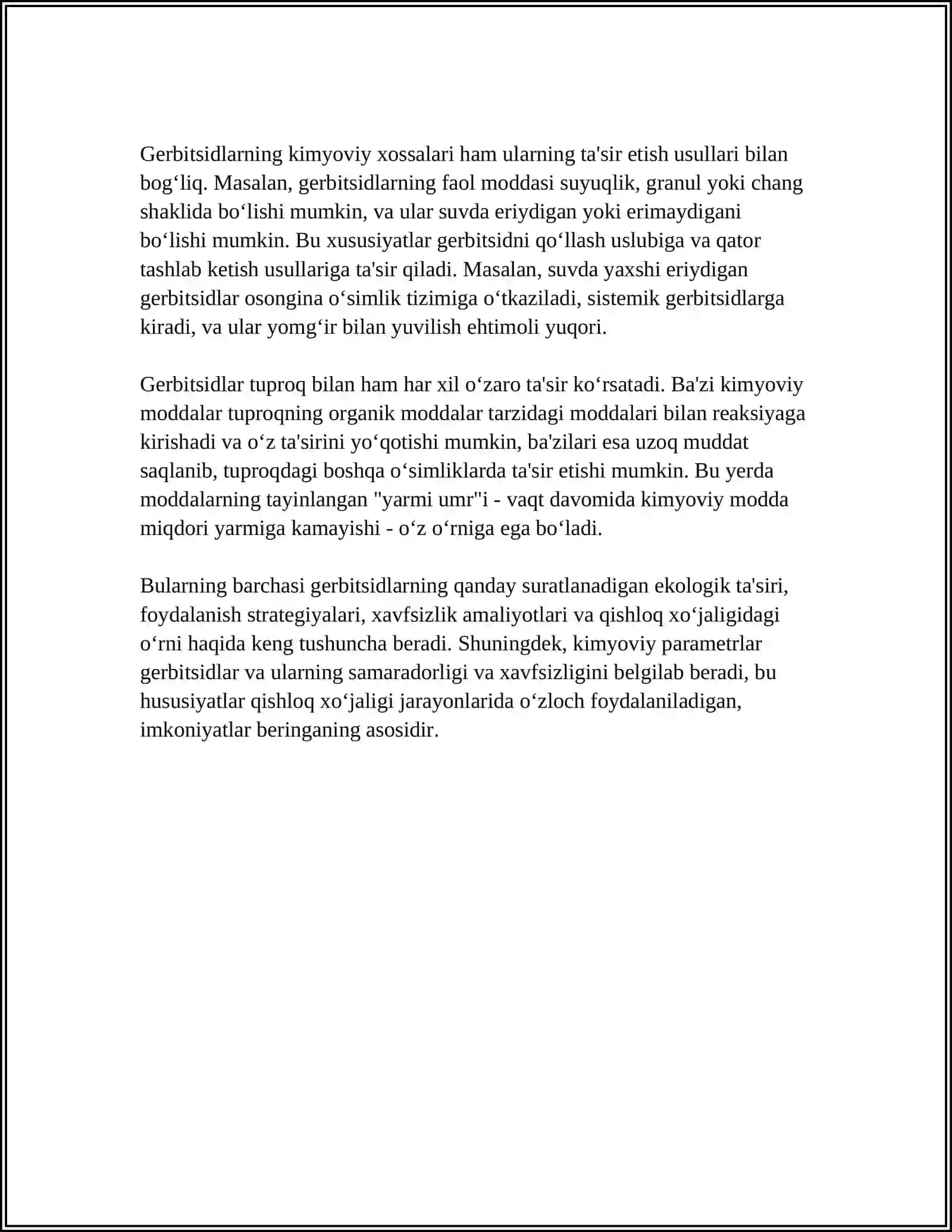 GERBITSIDLAR.ANTIBIOTIK ISHLAB CHIQARISH TEXNOLOGIYASI 4