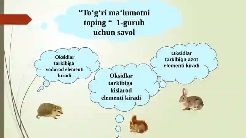 Taxiatoshtumani XTB ga qarashli 18-sonli maktabning kimyo fanio’qituvchisi 4