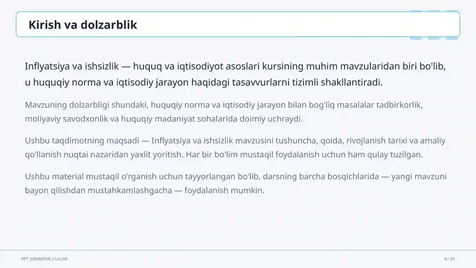 Huquq va iqtisodiyot asoslari (9–11) 4
