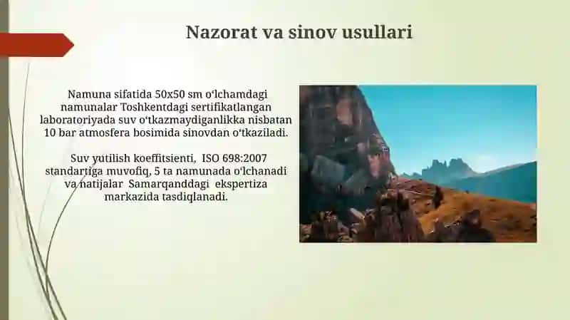 Suv o`tkazmaydigan va kapillyar to`suvchi qatlamni qurishning texnologiyalari 4