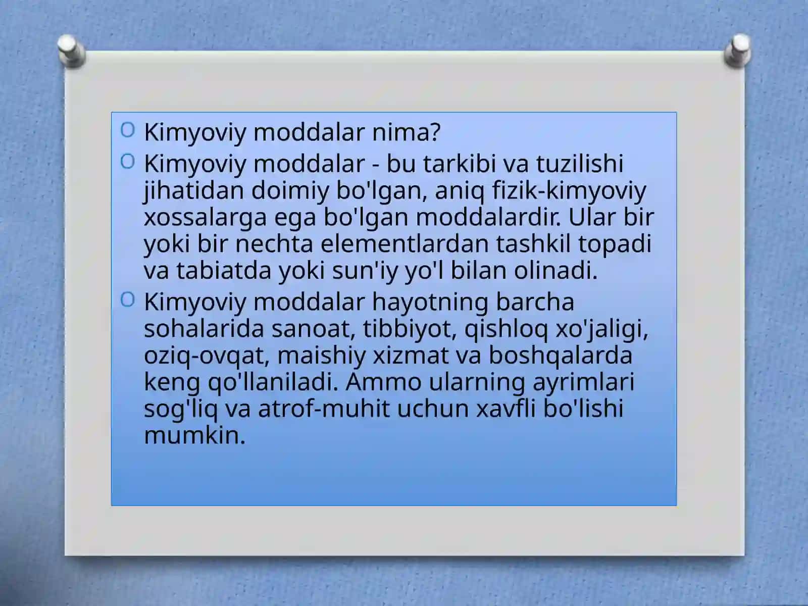 Kimyoviy omillar 4