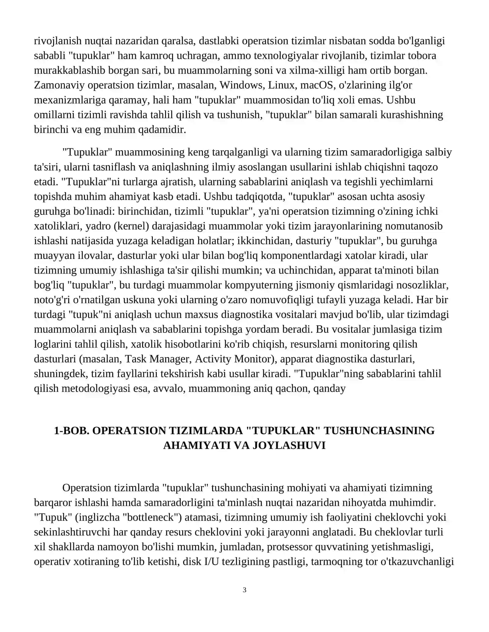 "Tupiklar" muammosi va ular bilan kurashish usullari 4