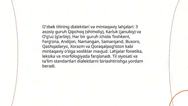 O'zbek tilining tarixi 4