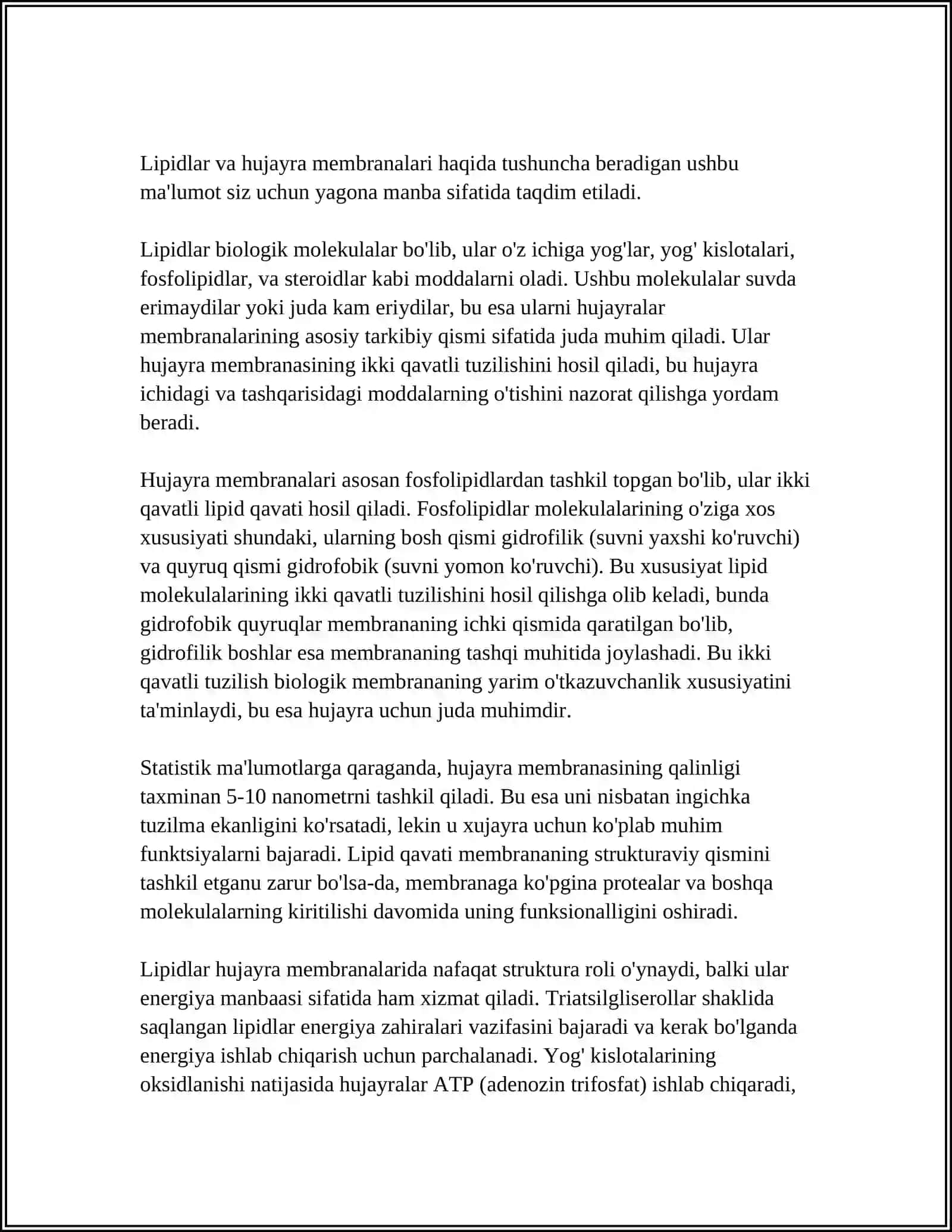 LIPIDLAR 4