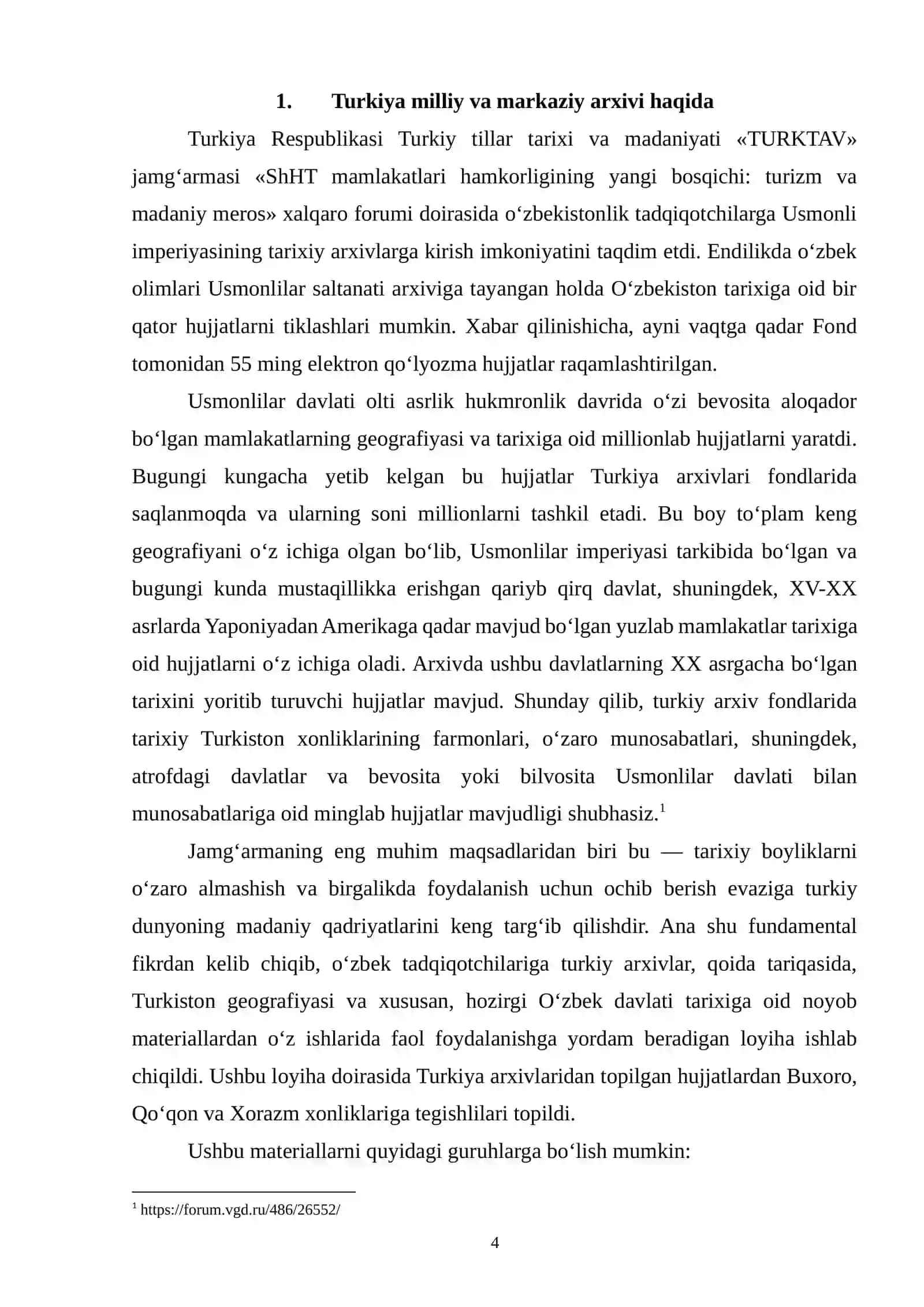 Turkiya davlatida arxivi ishi 4