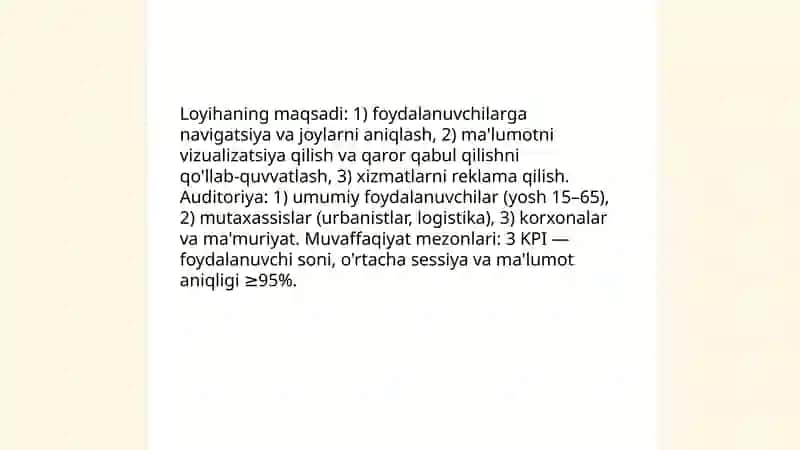 Kartani loyxalash, tuzish va taxrirlash 4