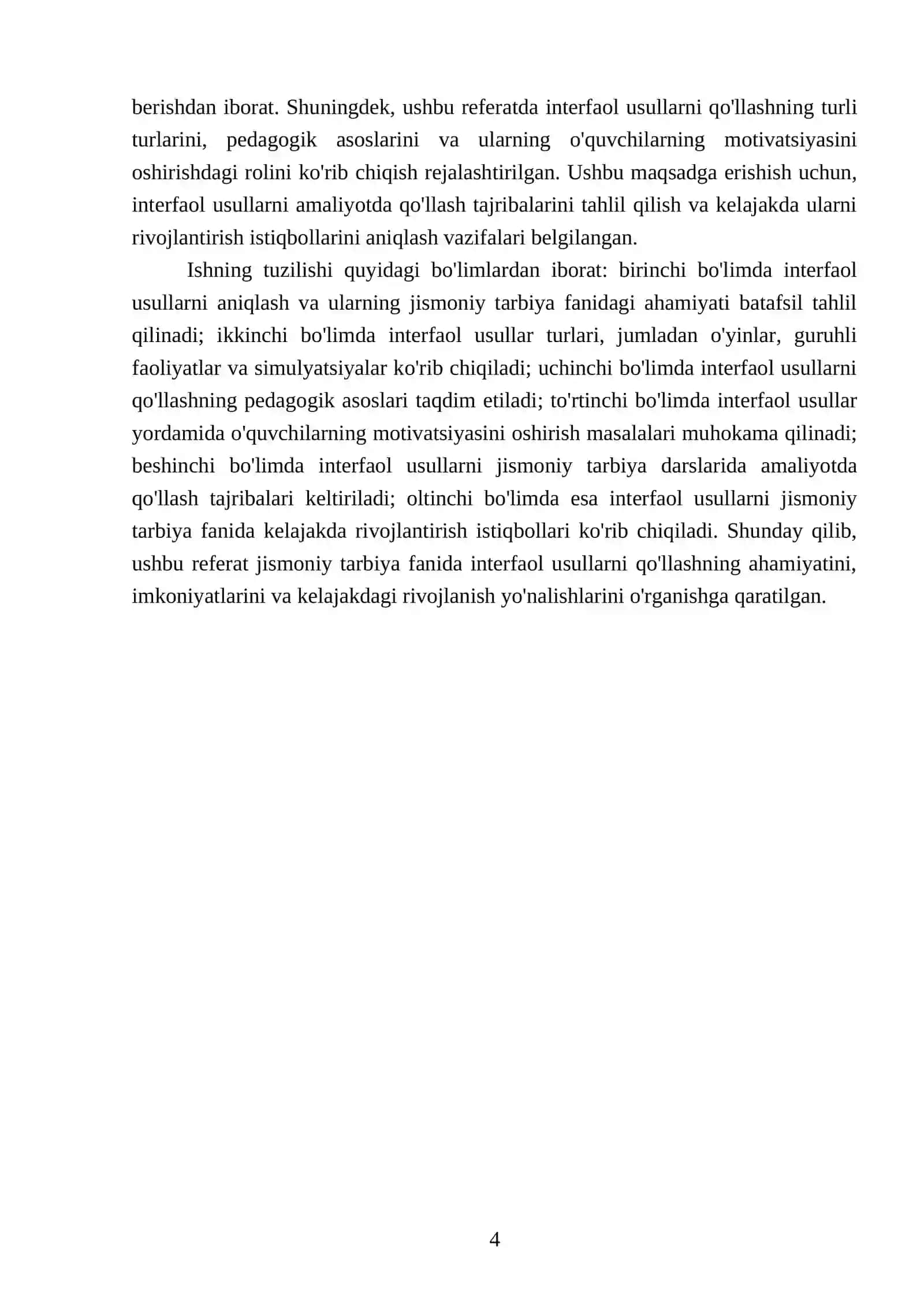Interfaol usullar 4