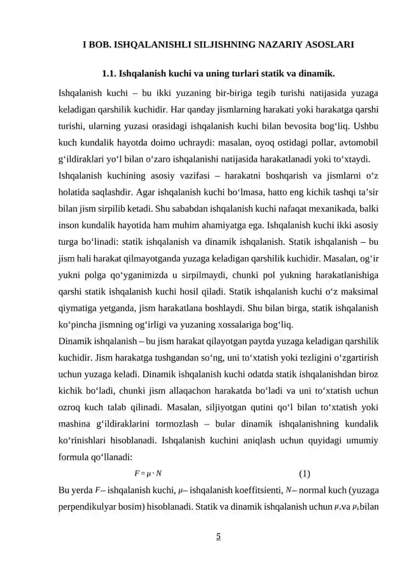 ISHQALANISHLI SILJISHLARDA HARAKAT ANALIZLARI 4