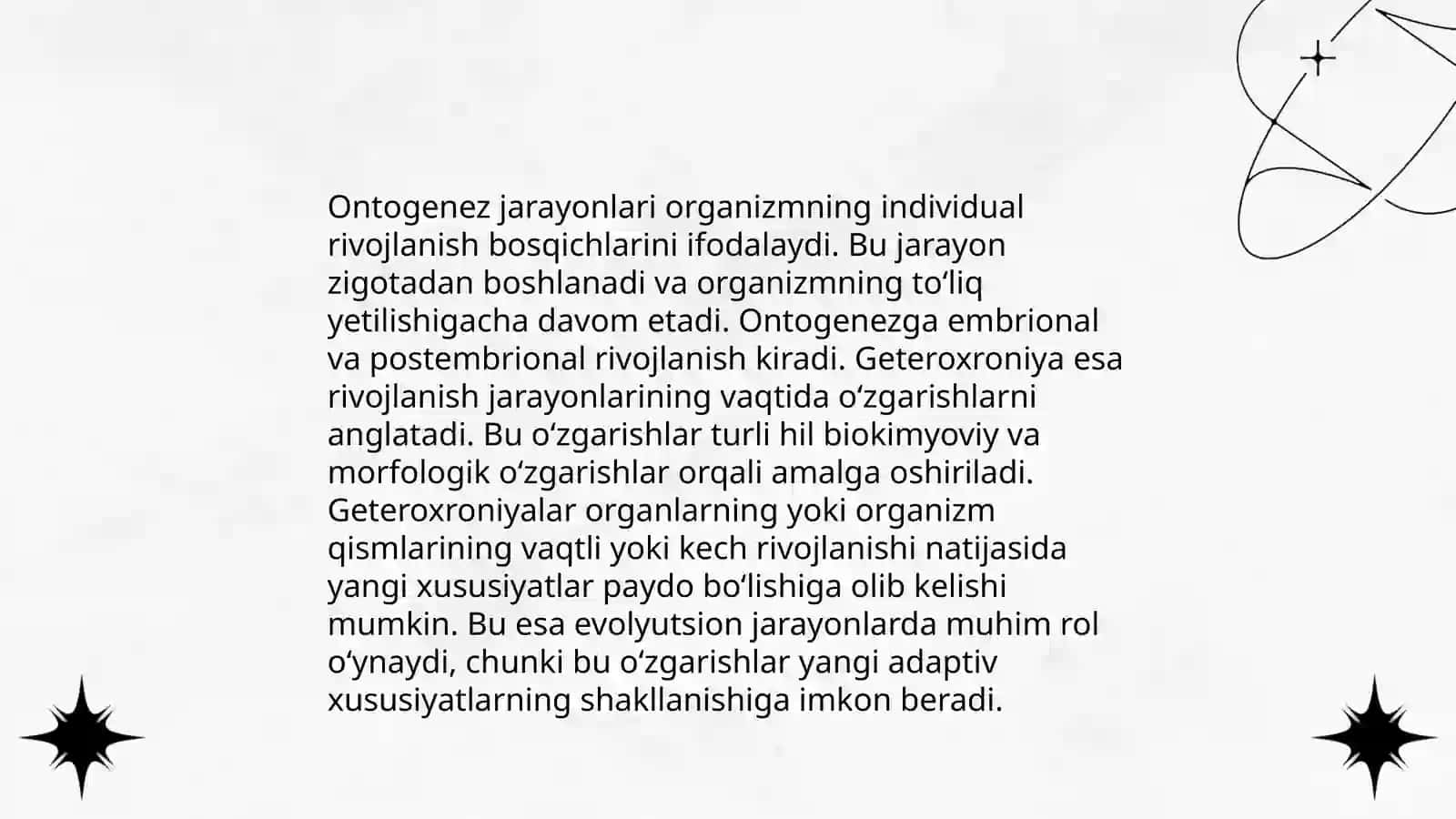 O’sish va rivojlanish geteroxroniyasi 4