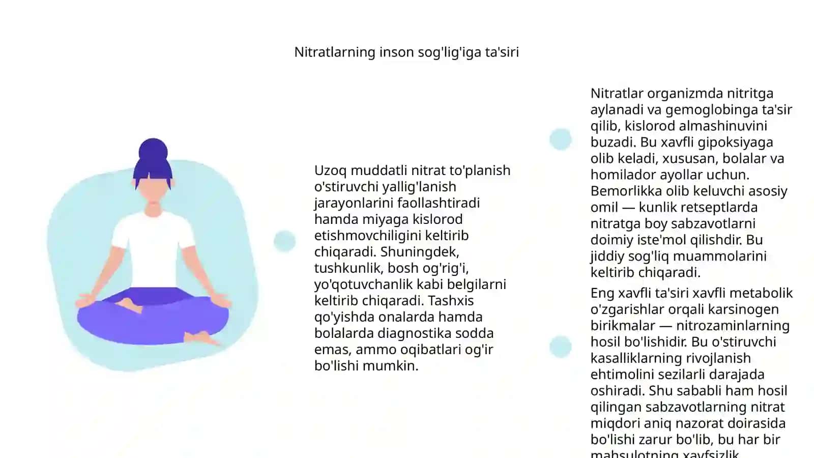 Sabzavot mahsulotlari tarkibida nitratlarni aniqlash 4