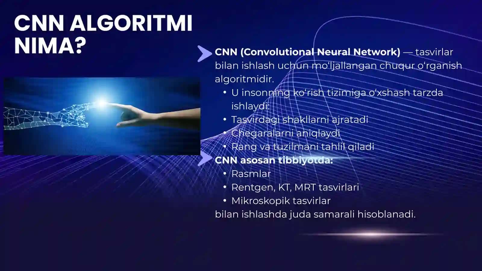 CNN va RNN ALGORITMLARI 4