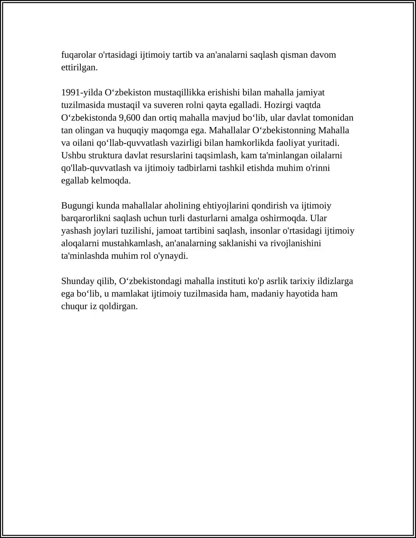 MENING MAHALLAM 4