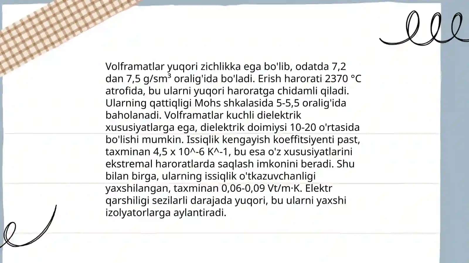 Volframatlar 4