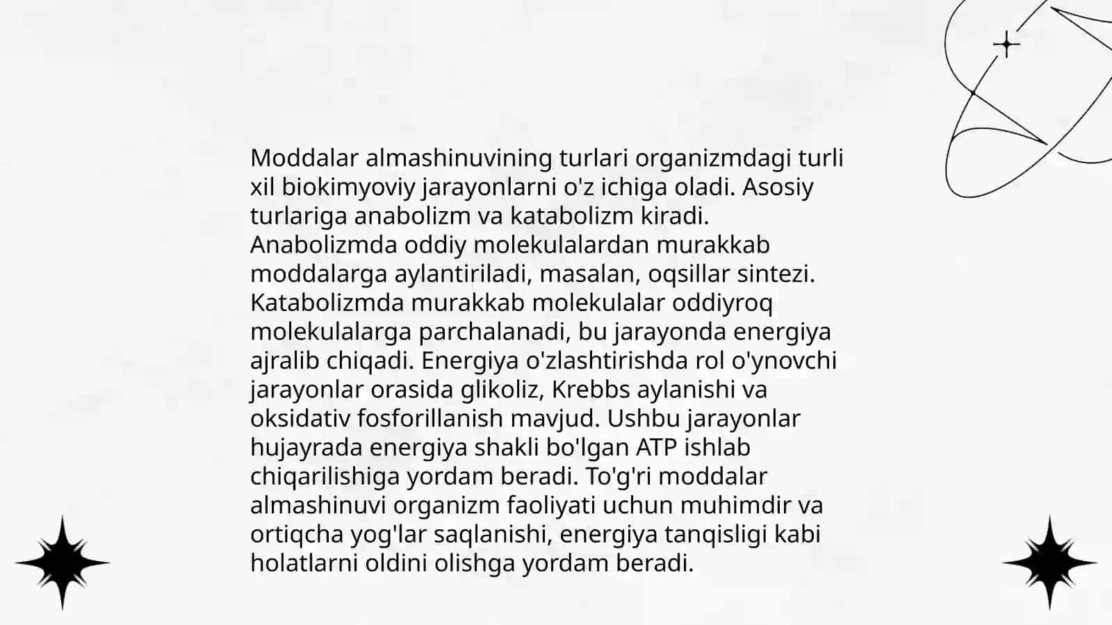 Moddalar almashinuvi boshqarilishi pereferik bezlar funksiyalari va ularni buzilishlari 4