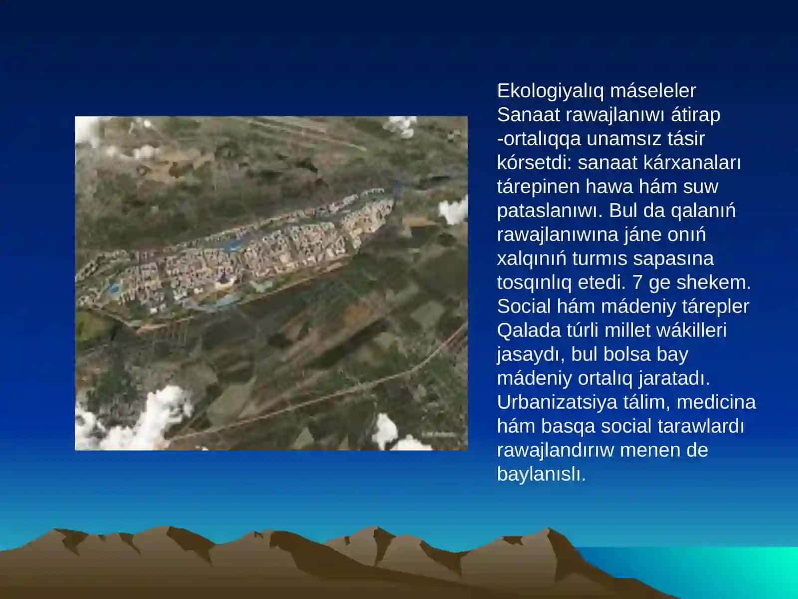 Shırshıqqalası urbanizaciyası Joba 4