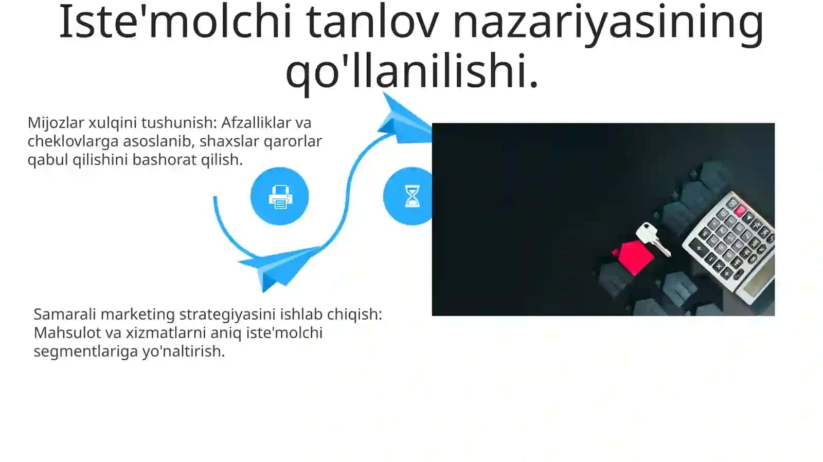 iste'molchilar tanlovi nazaryasi 4