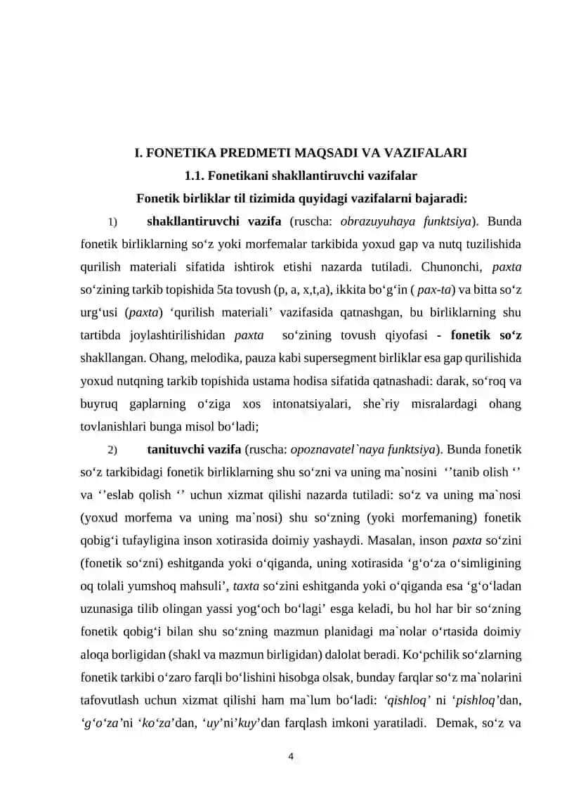 ONA TILI DARSLARIDA FONETIK HODISALARNING O‘RGANILISHI 4