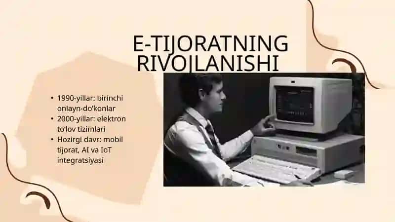 Elektron tijorat:  E-tijorat va  E-marketing. Elektron tijorat tizimlari 4