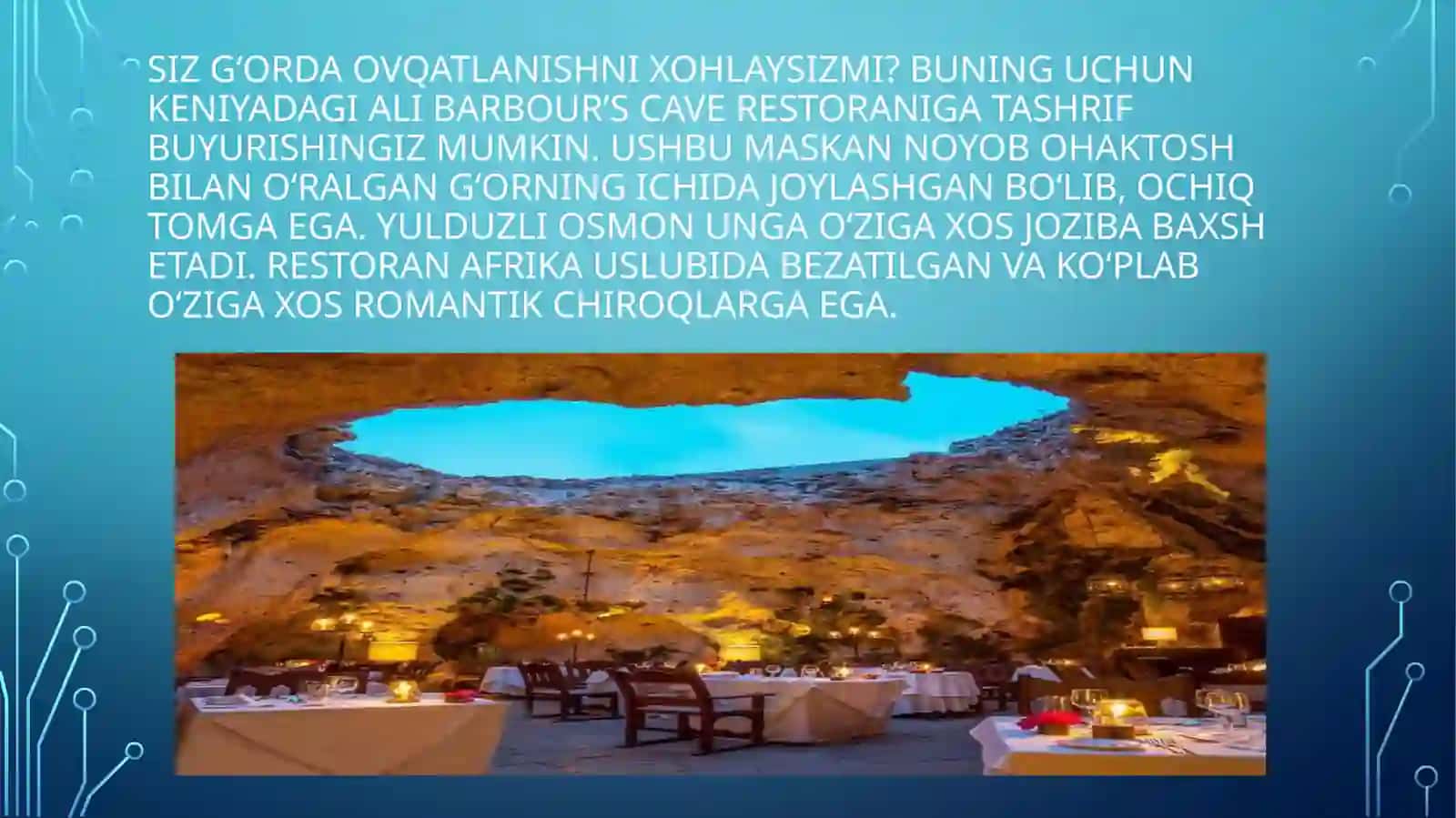 Dunyodagi eng noadatiy restaranlar 4