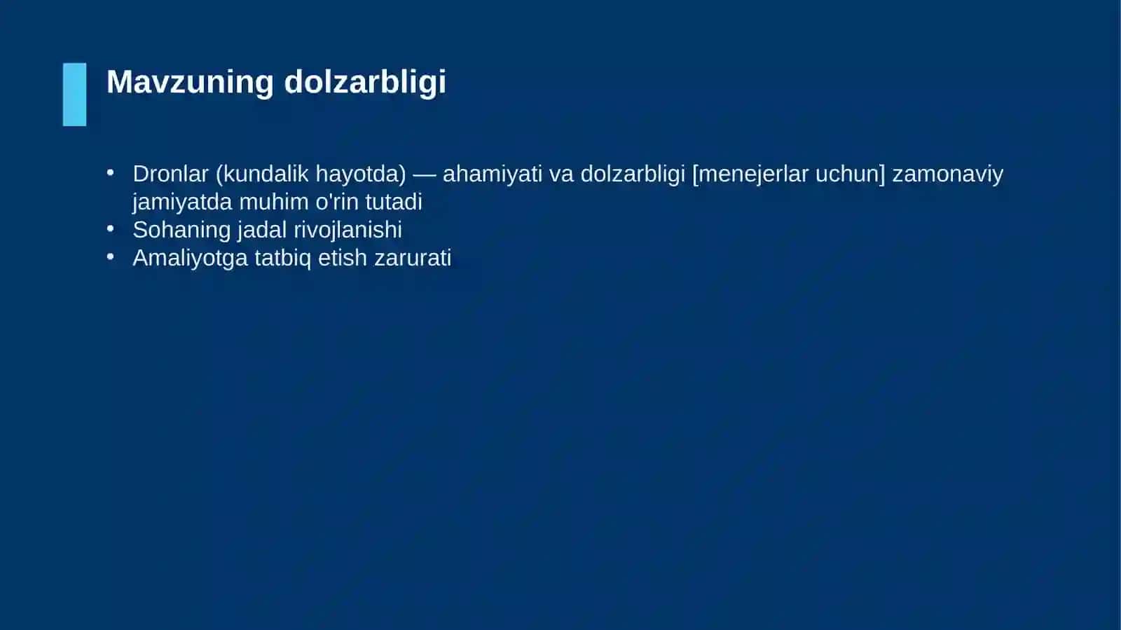 Dronlar (kundalik hayotda) 4
