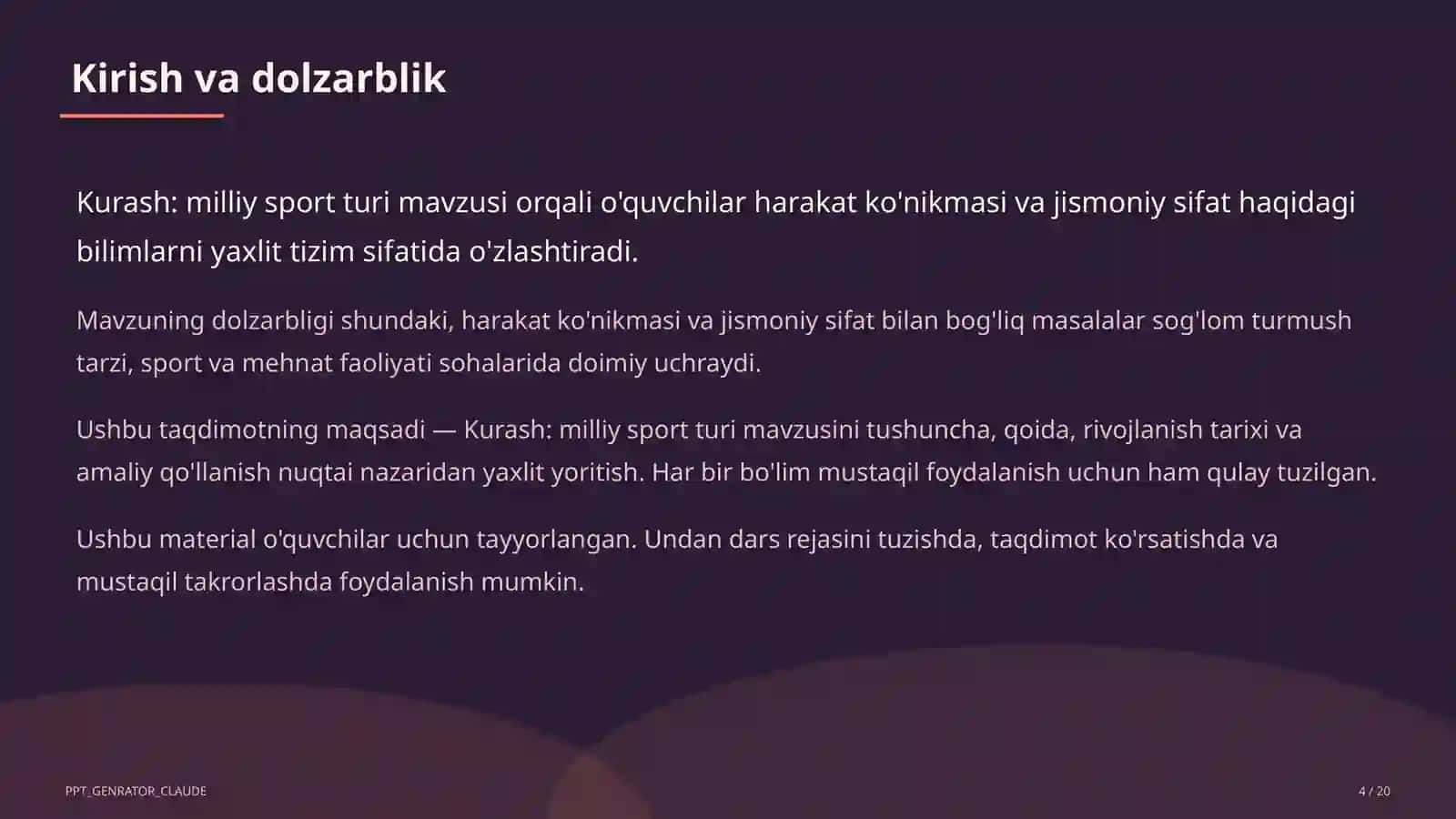 Jismoniy tarbiya (1– 11) 4