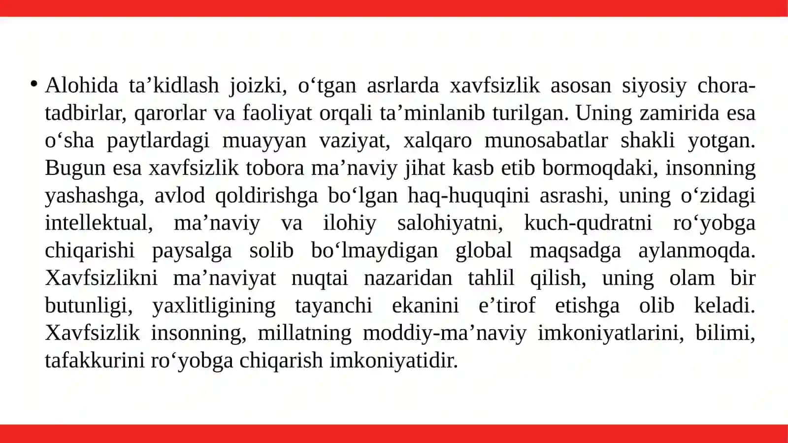 Xavfsizlikni ta'minlash tamoyillari va uslublarini tahlil qilish 4