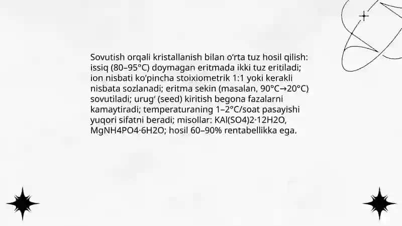 Órta tuzlarning 10 ta olinish usullari 4