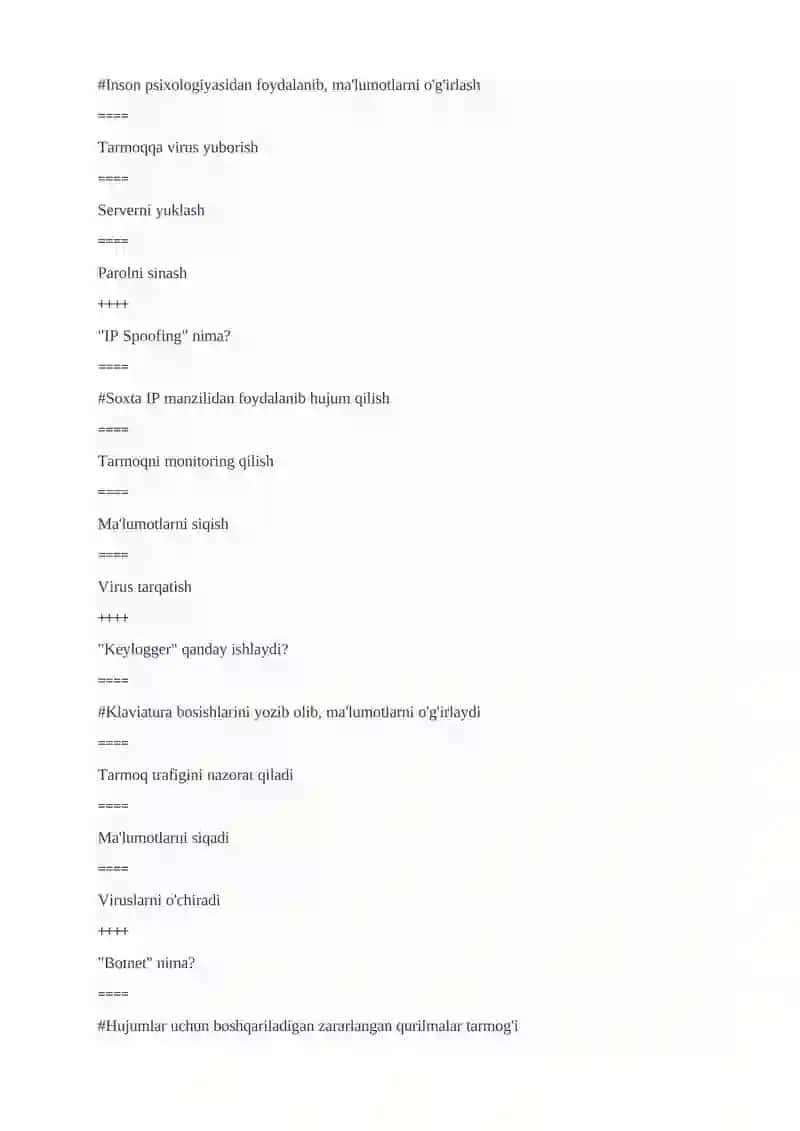 Tarmoq xavfsizligi nima? 4